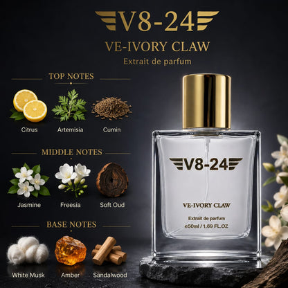 Ve-Ivory Claw Extrait de Parfum - Rare White Oud & Creamy Musk Premium Fragrance