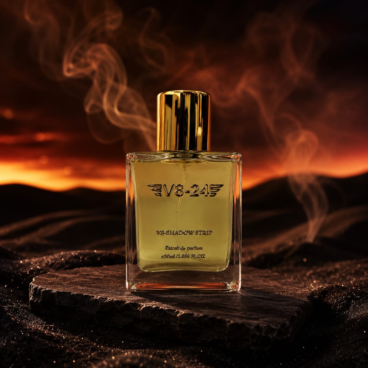 Ve-Shadow Stripe Extrait de Parfum - Premium Oud & Rose Fragrance