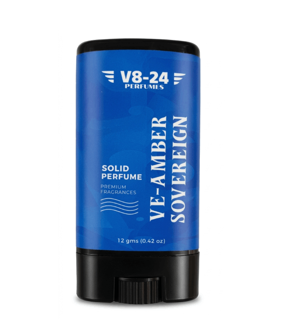 Ve-Amber Sovereign Solid Perfume 12gm - Rich Amber Royalty, Inspired by Khamrah Scent