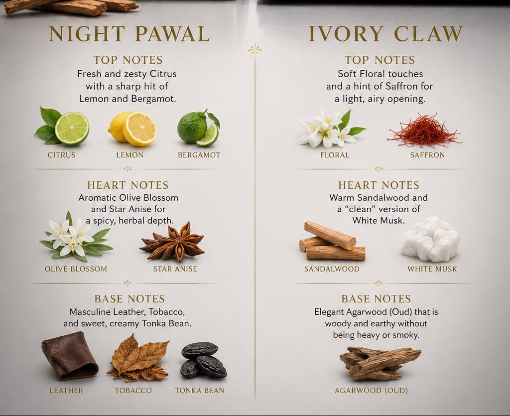Ve-Night Prowl and Ve-Ivory Claw Extrait de Parfum - 20ml