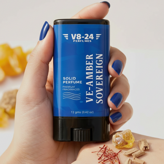 Ve-Amber Sovereign Solid Perfume 12gm - Rich Amber Royalty tick