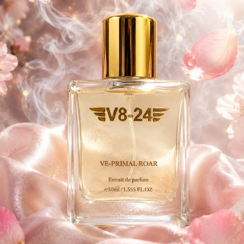 Ve-Primal Roar Extrait de Parfum - Fresh Ginger & Amber Premium Fragrance